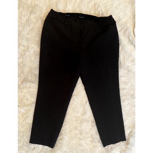 Talbot’s Black High-Waisted Ankle Pants - Size 16WP (EUC)