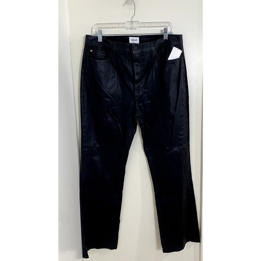 Hudson Blair Black Coated Jeans - Size 34 (NWT)