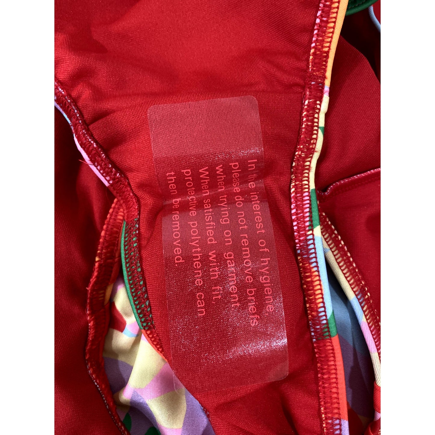Adidas X Farm Rio Three Stripe Multicolor One Piece Swimsuit - Size 14 (NWT)