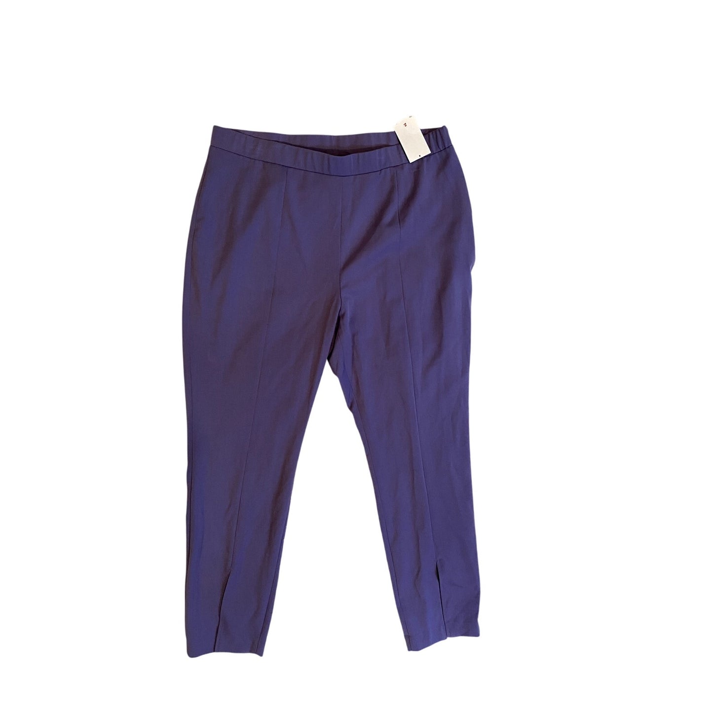 1.STATE  Split Cuff Straight Leg Lavender (Purple) Pants - Sz. 14W (NWT)