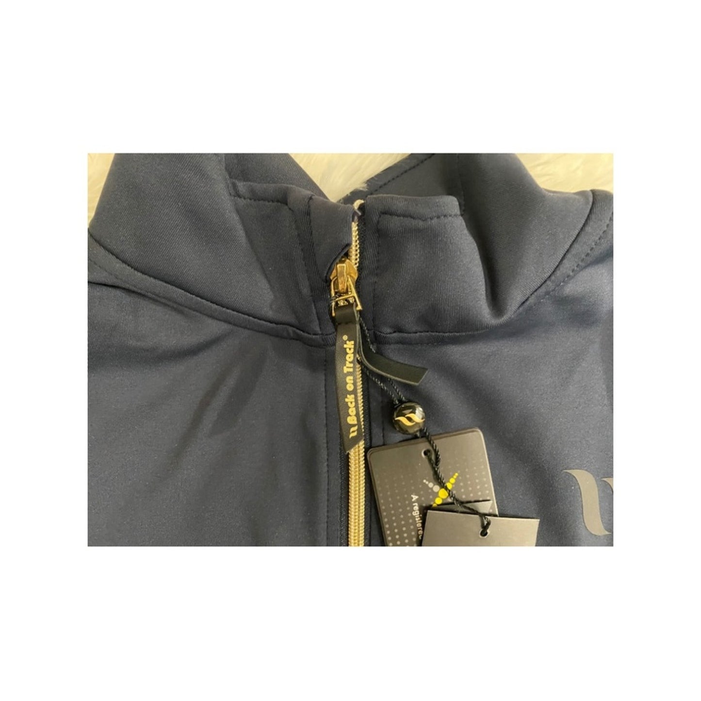 Back on Track Blue Performance Jacket NWT