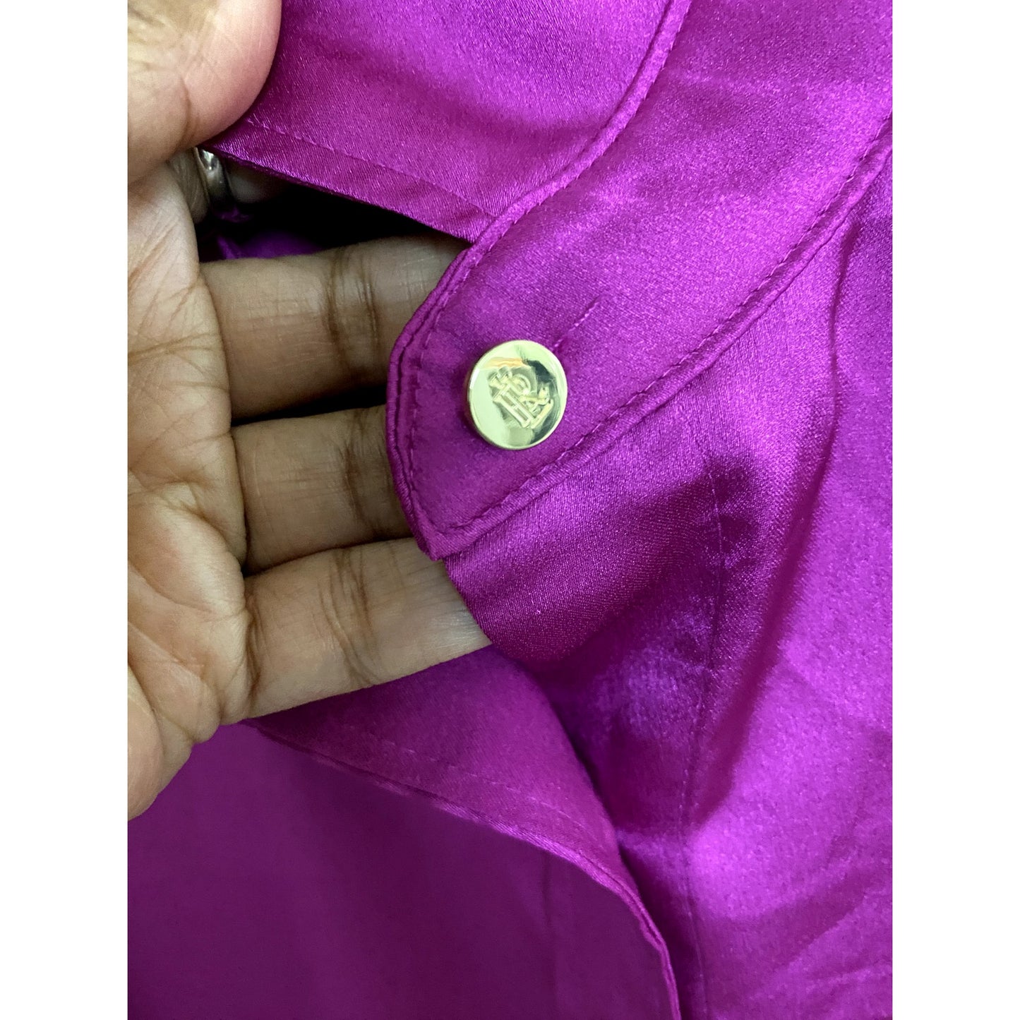 LAUREN Ralph Lauren Black Label Pink Blouse - Sz. 3X (EUC)