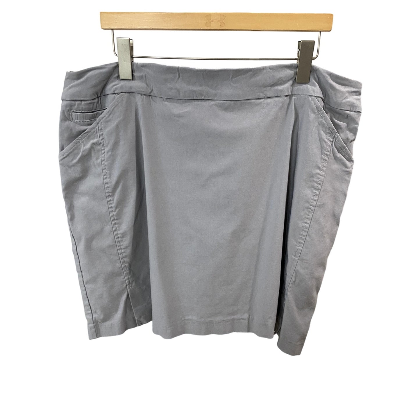 Tribal Gray Pull On Solid Skort - Size 20W (EUC)