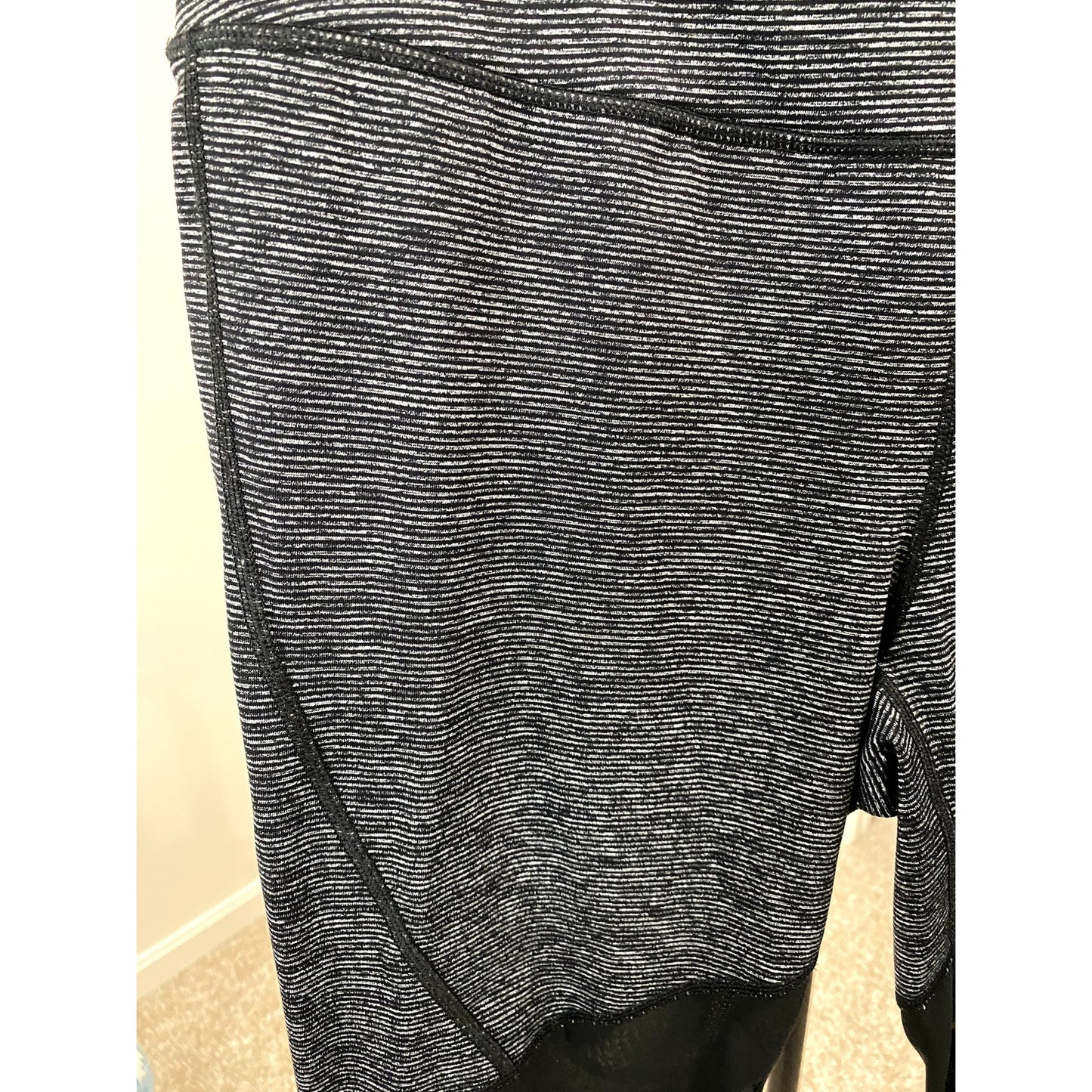 Torrid Active Black/Gray Leggings - Size 2(X) (EUC)