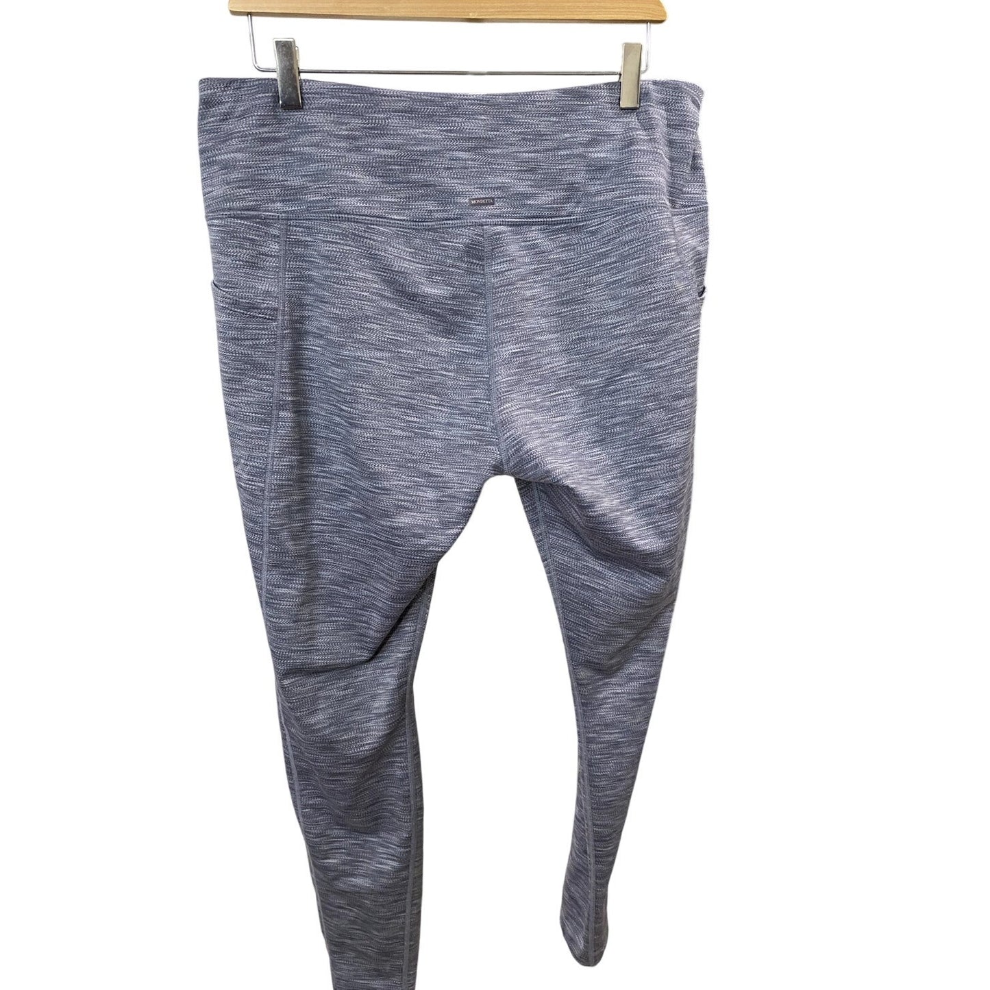 Mondetta High Rise Performance + Luxury Gray Leggings - Size XL (EUC)