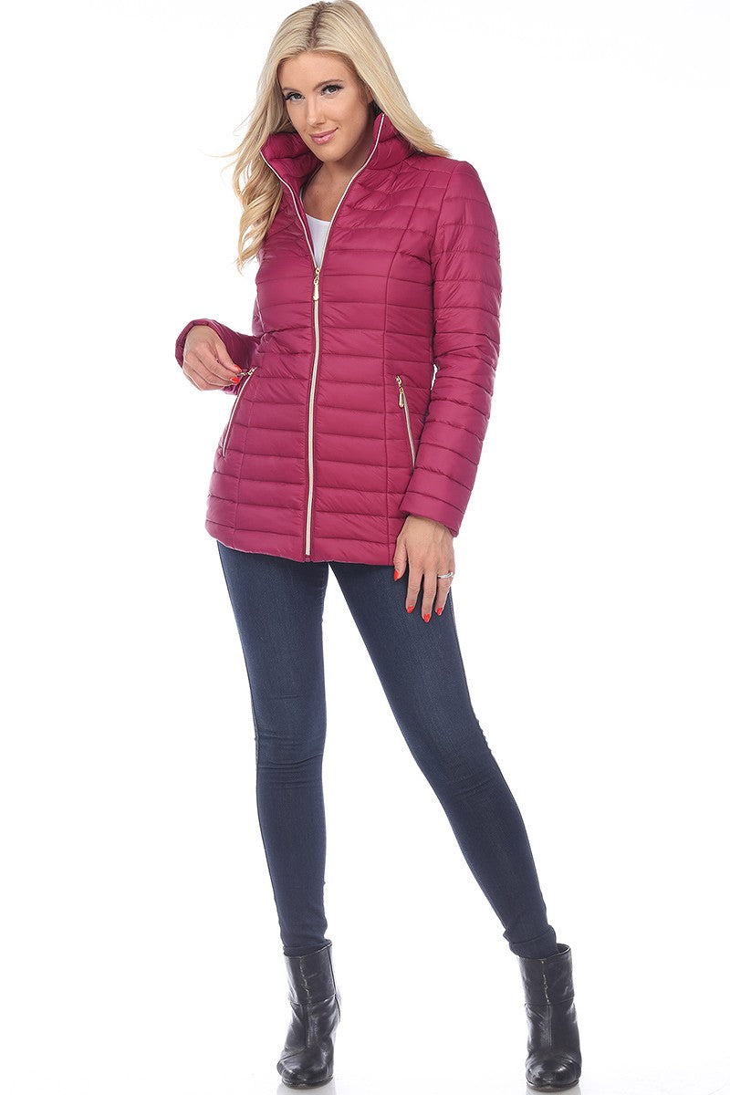 Curvy Straight Puffer Coat