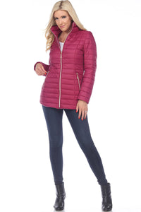 Curvy Straight Puffer Coat