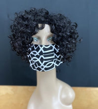 Load image into Gallery viewer, Monae’s Black N White Mask
