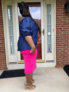Curvy Plus Off the Shoulder