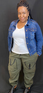 Curvy Plus Jessie Denim Jacket