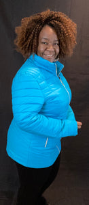 Curvy Straight Puffer Coat