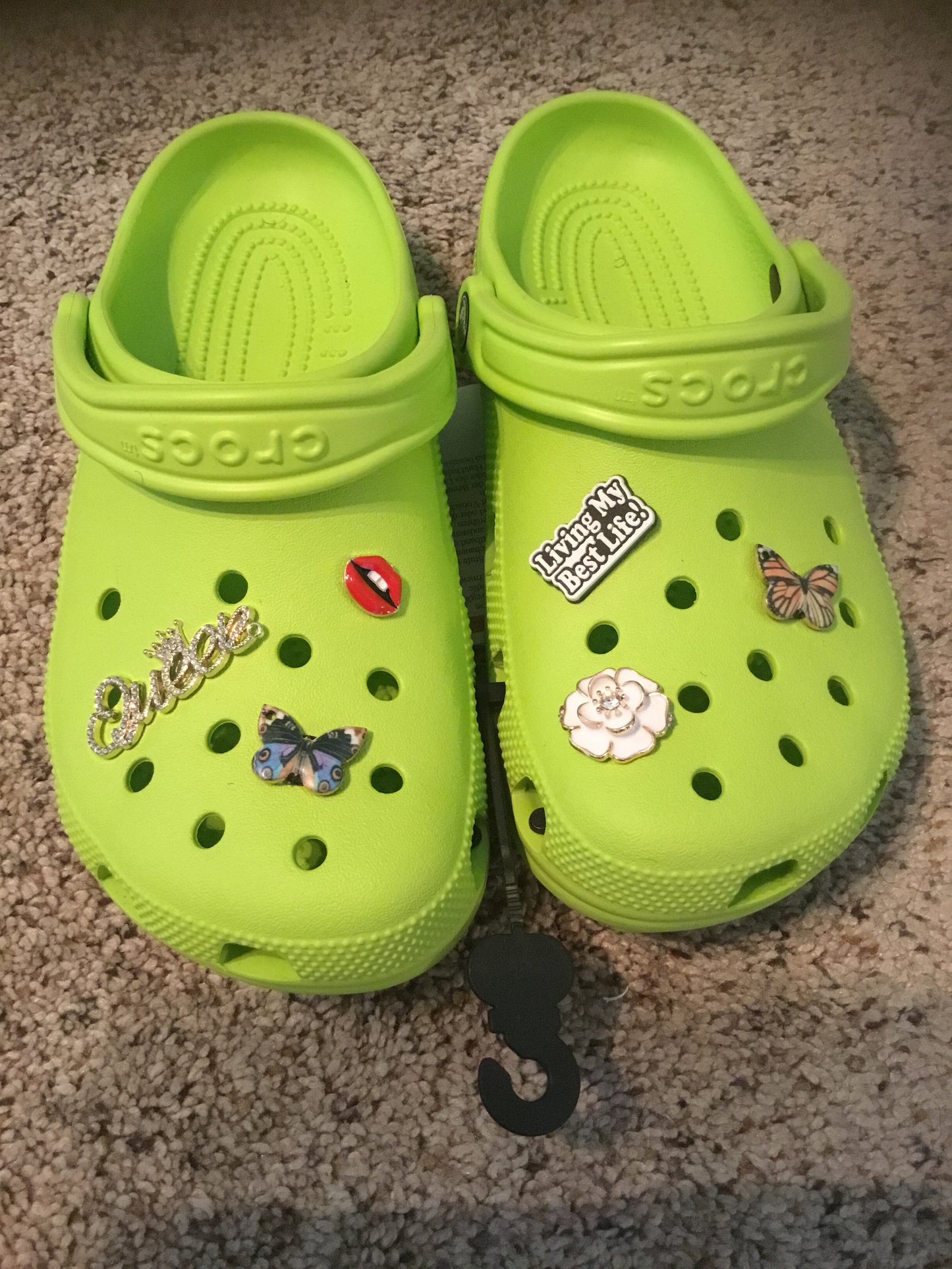 Copy of Custom Crocs 5 (Women’s SIZE 8)