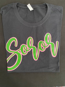 Curvy Straight / Curvy Plus Soror T-shirt