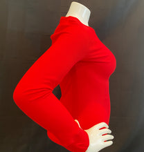 Load image into Gallery viewer, Curvy Plus Essential Solid Round Neck Long Sleeve Waffle Knit Thermal Top
