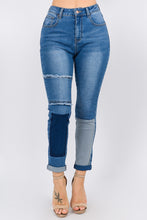 Load image into Gallery viewer, Curvy Plus Patchwork Jeans
