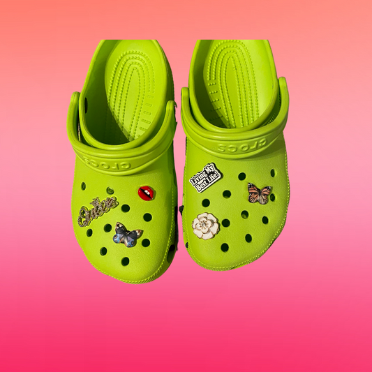 Copy of Custom Crocs 5 (Women’s SIZE 8)