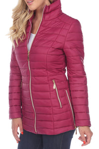 Curvy Straight Puffer Coat