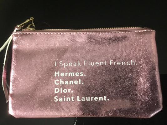 “I speak fluent” Pouch