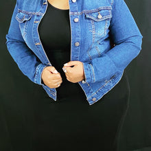 Load image into Gallery viewer, Curvy Plus Jessie Denim Jacket
