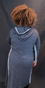 Curvy Straight Maxi Sweater
