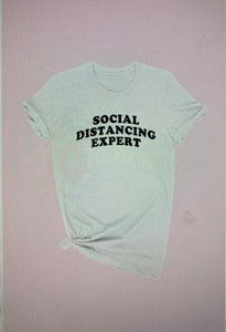 Curvy Plus 6 Feet Away Expert T-Shirt