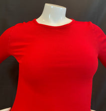 Load image into Gallery viewer, Curvy Plus Essential Solid Round Neck Long Sleeve Waffle Knit Thermal Top
