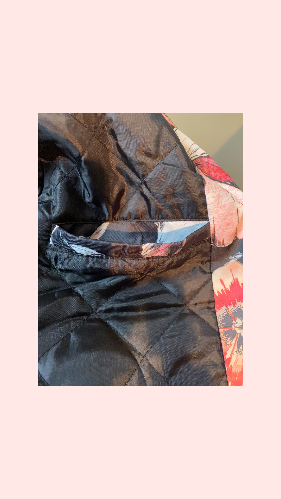 Midsize  and Curvy size Floral Bomber Jacket