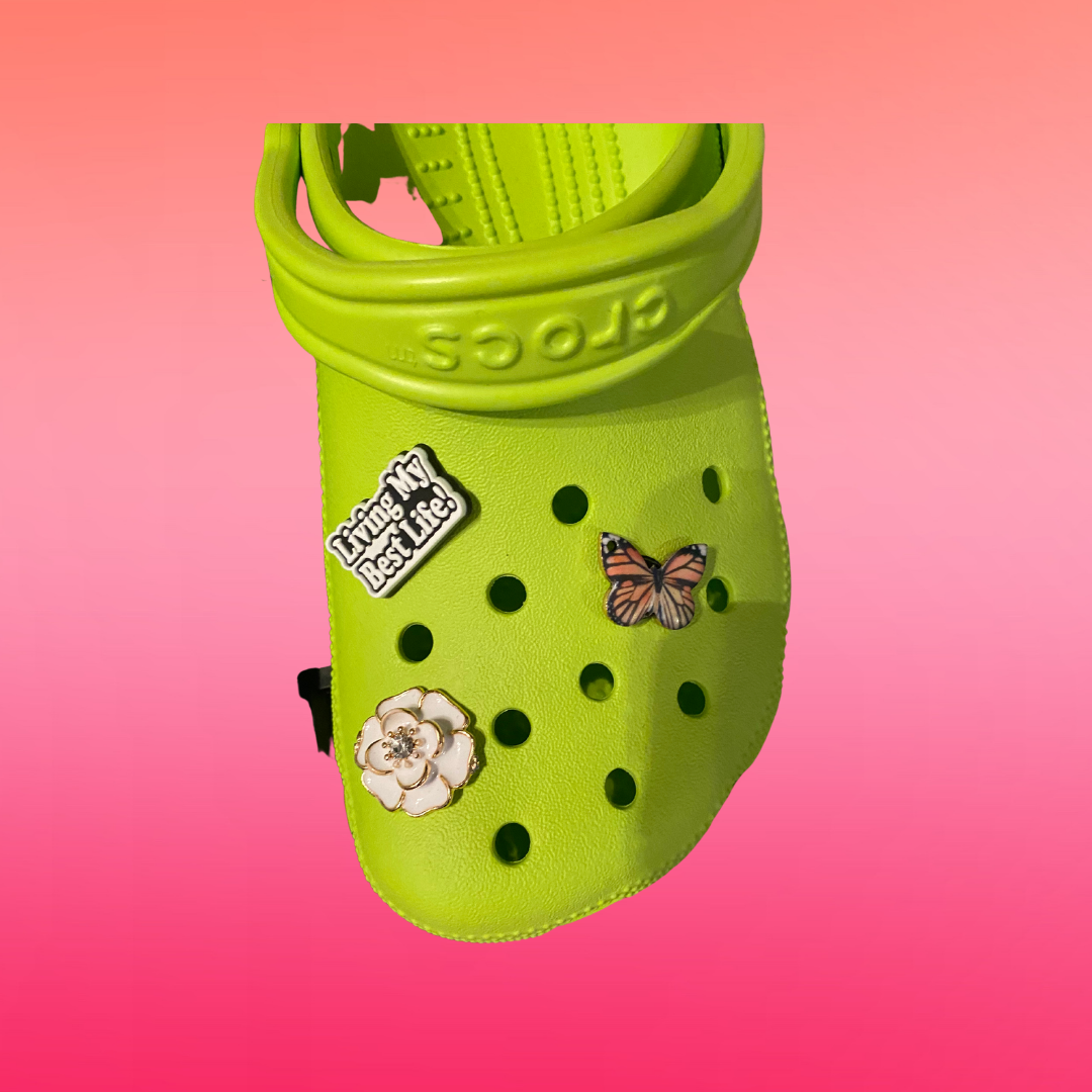 Copy of Custom Crocs 5 (Women’s SIZE 8)