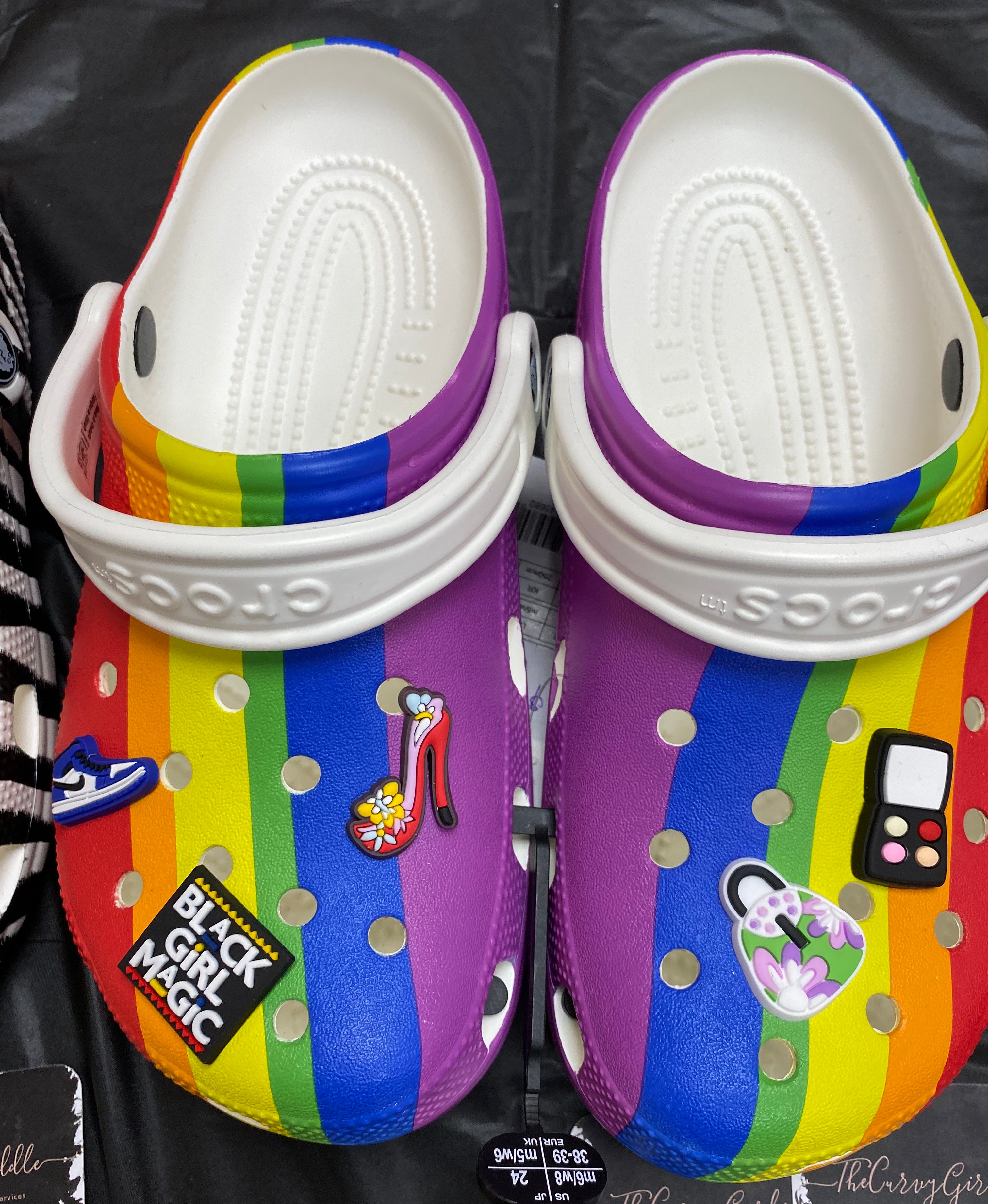 Custom Croc Color Custom Yellow Crocs - Check out the designs! – The Curvy Girl in the Middle
