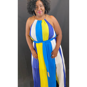 Curvy Plus Island Mama Maxi Dress